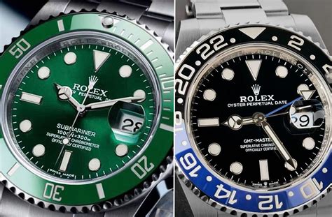 what is the difderence between the submariner and gmt rolex|rolex gmt master vs submariner.